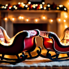 Сани декоративные новогодние: волшебство праздника в вашем доме