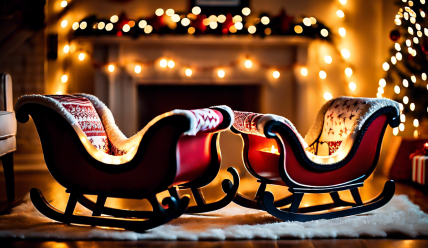 Сани декоративные новогодние: волшебство праздника в вашем доме