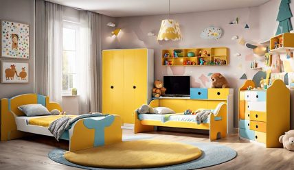 Комплекты детской мебели: со.дай уютное пространство для ребенка